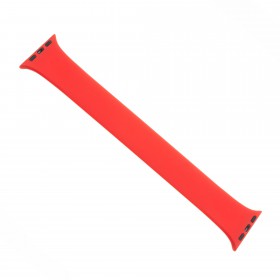 Elastický silikónový remienok FIXED Silicone Strap pre Apple Watch 38 / 40mm, veľkosť L, červená
