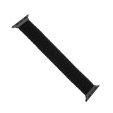 Elastický nylonový remienok FIXED Nylon Strap pre Apple Watch 42 / 44mm, veľkosť L, čierna