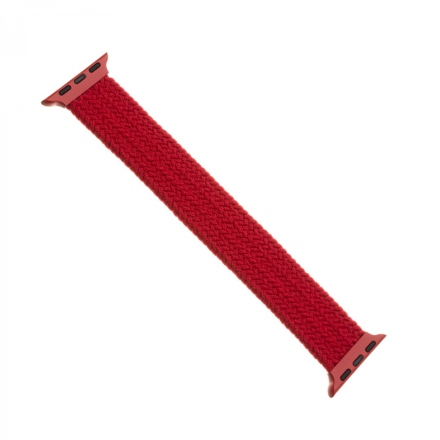 Elastický nylonový remienok FIXED Nylon Strap pre Apple Watch 38 / 40mm, veľkosť XL, červená