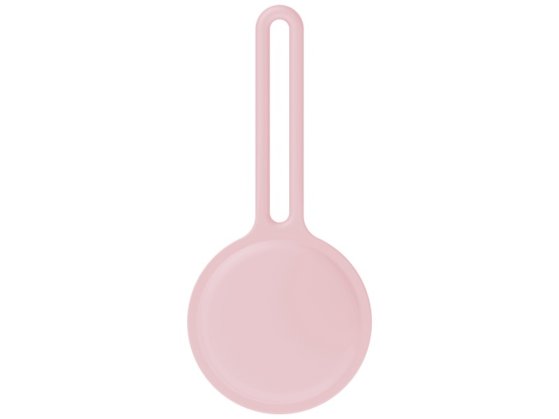 Silikónový ochranný bočný kryt Silicone Protective Side Cover pre Apple AirTag, pink