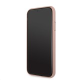 Zadní kryt Guess PU 4G Printed Stripe GUHCN614GDPI pro Apple iPhone 11, růžová