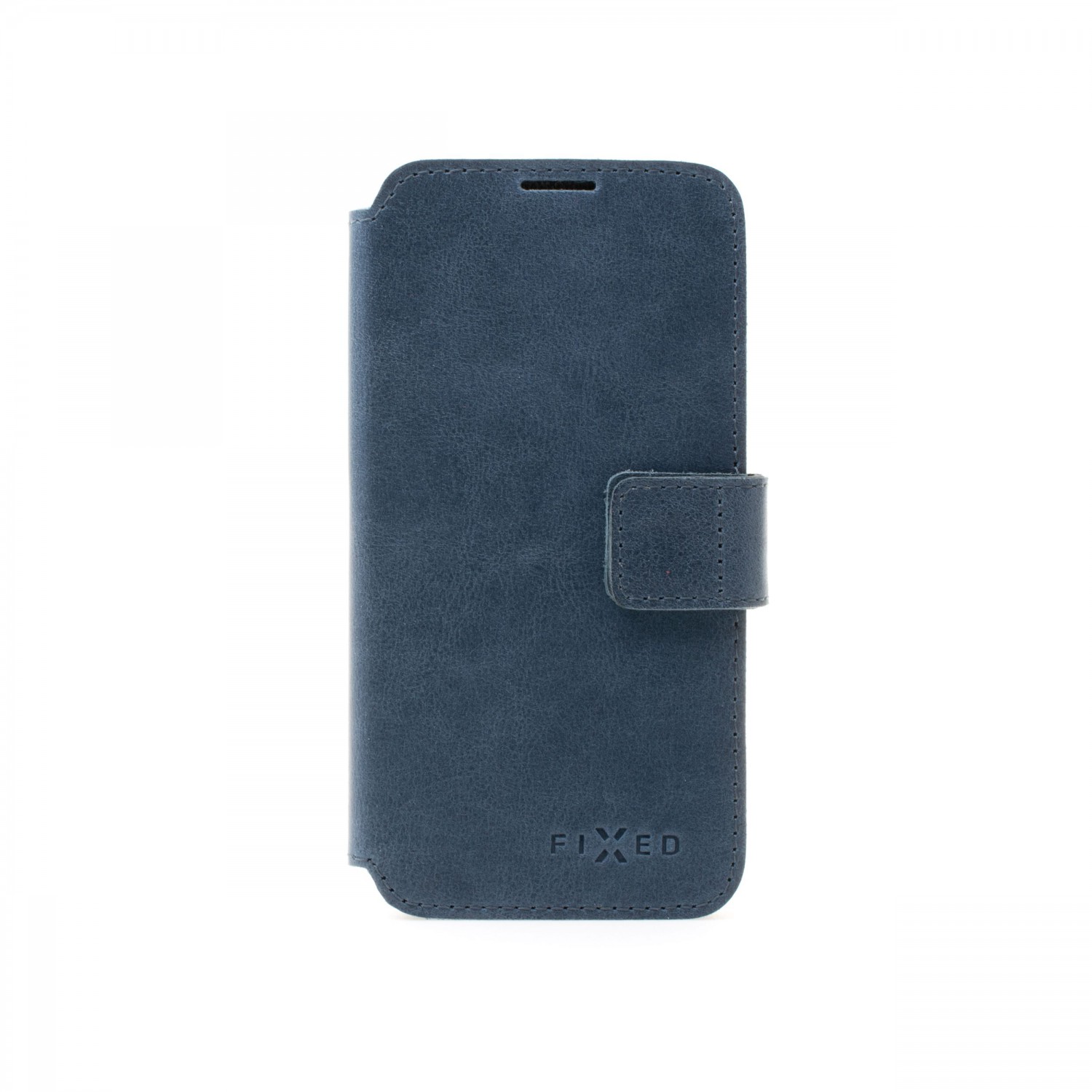Kožené puzdro typu kniha FIXED ProFit pre Samsung Galaxy A72 / A72 5G, modrá