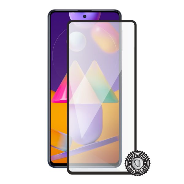 Screenshield tvrzené sklo pro Samsung Galaxy M31s (full COVER), černá