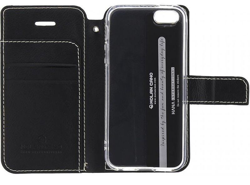 Flipové pouzdro Molan Cano Issue pro Samsung Galaxy S21 FE, černá