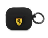 Ferrari silikonové pouzdro FEA3SILBK pro Airpods 3, černá