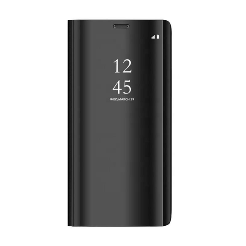Flipové pouzdro Smart Clear View pro Samsung Galaxy A12, černá