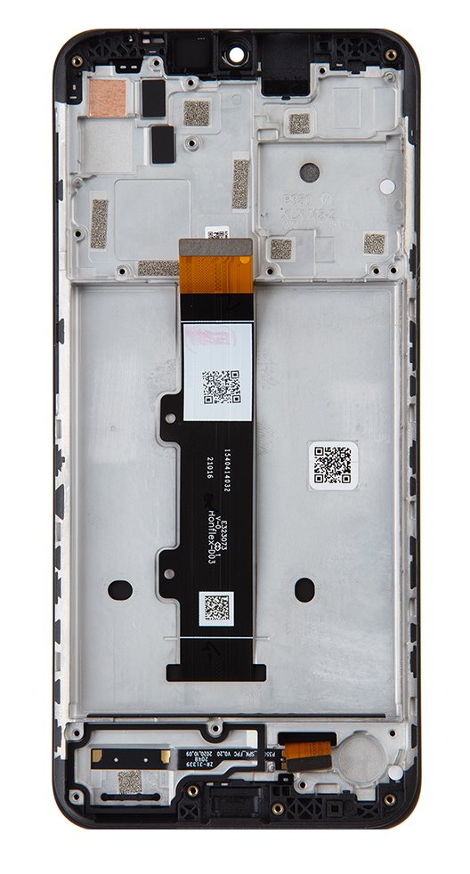 LCD + dotyk + predný kryt pre Motorola G10, black (Service Pack)