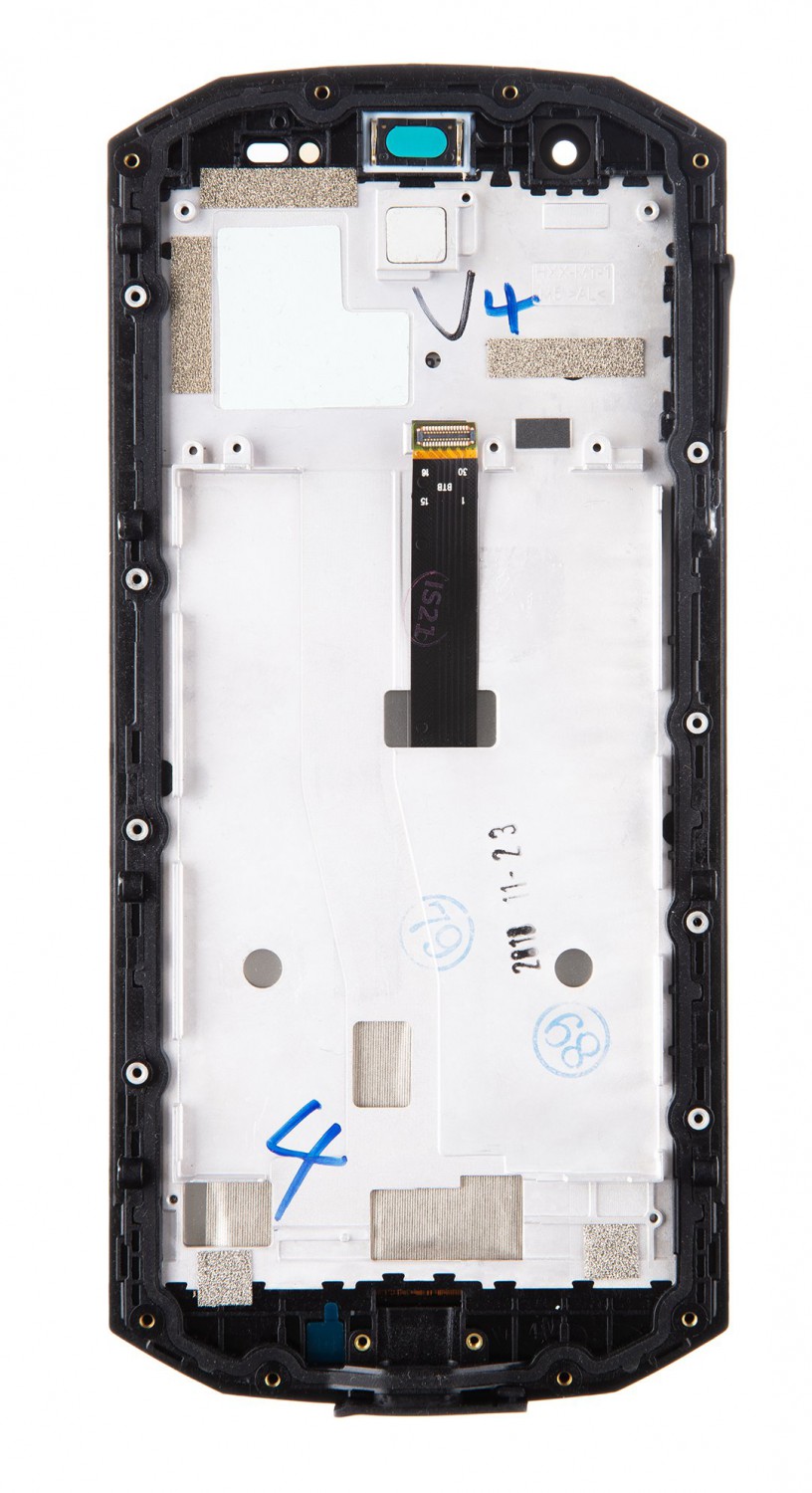 LCD + dotyk + predný kryt pre Doogee S70 Lite, black (Service Pack)