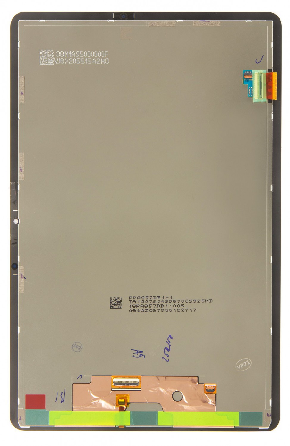 LCD + dotyková doska pre Samsung Galaxy TAB S7, black (Service Pack)