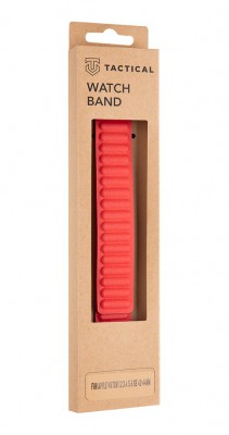 Kožený remienok Tactical 740 Loop pre Apple Watch 42mm / 44mm, red