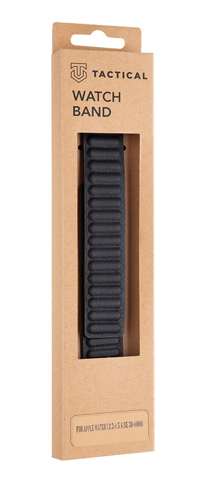 Kožený remienok Tactical 723 Loop pre Apple Watch 38mm / 40mm, black