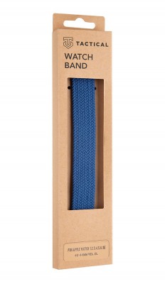 Pletený remienok Tactical 785 XL pre Apple Watch 42mm / 44mm, blue