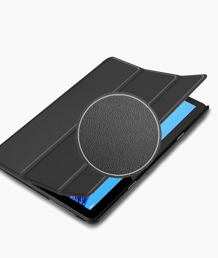 Tactical Book Tri Fold flipové pouzdro pro Samsung Galaxy TAB Active Pro T545, černá