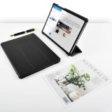Tactical Book Tri Fold flipové pouzdro pro Samsung Galaxy TAB Active Pro T545, modrá