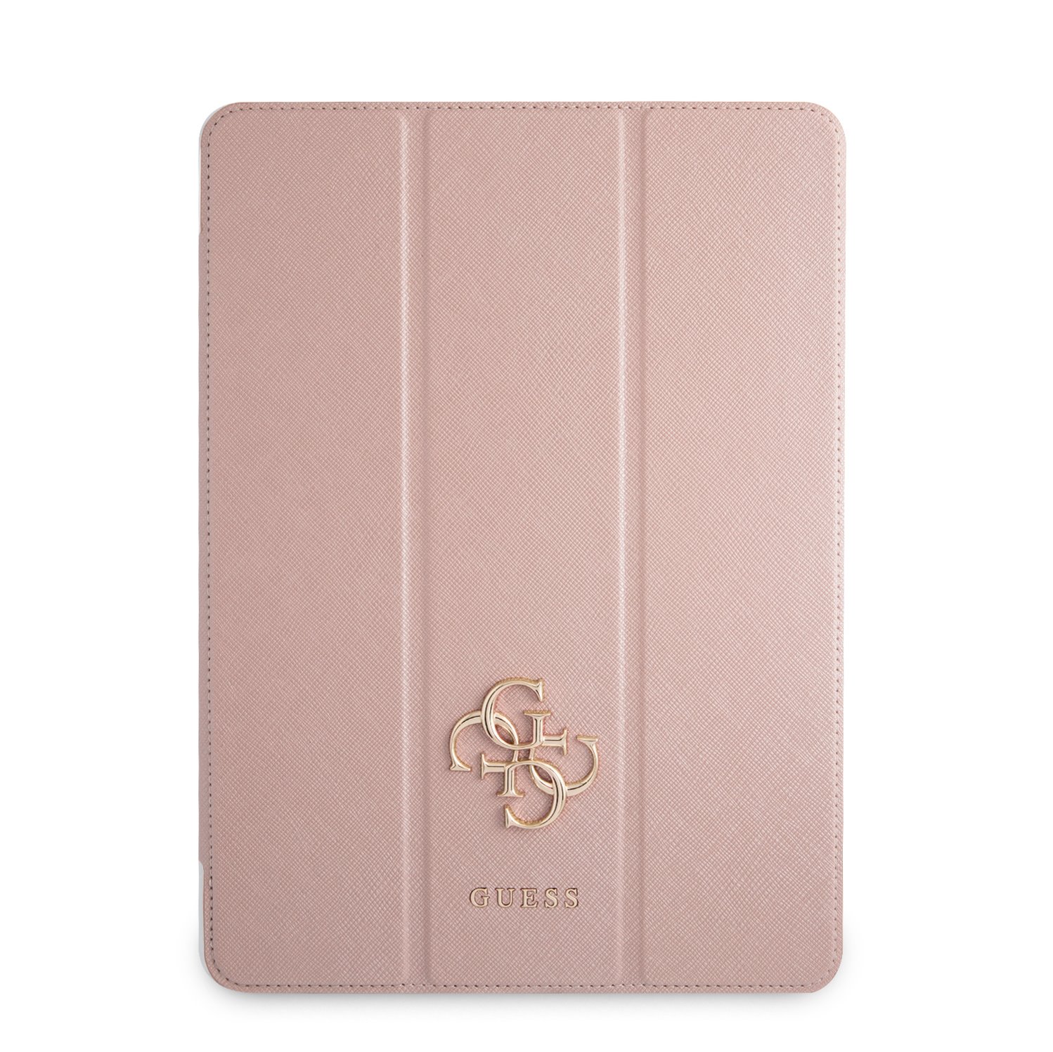 Flipové pouzdro Guess Saffiano GUIC11PUSASPI pro Apple iPad Pro 11, růžová