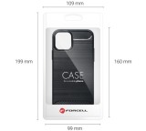 Ochranný kryt Forcella CARBON pre Xiaomi POCO X3, čierna