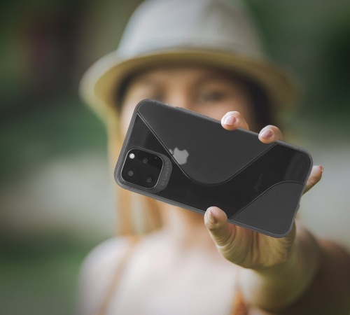 Zadný kryt Forcella S-CASE pre Apple iPhone 11 Pro, tmavá