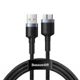 Datový kabel Baseus Cafule Cable USB3.0 Male to Micro-B 2A 1M, tmavě šedá