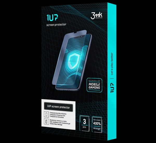 Ochranná fólie 3mk 1UP pro Samsung Galaxy S21+ (3ks)