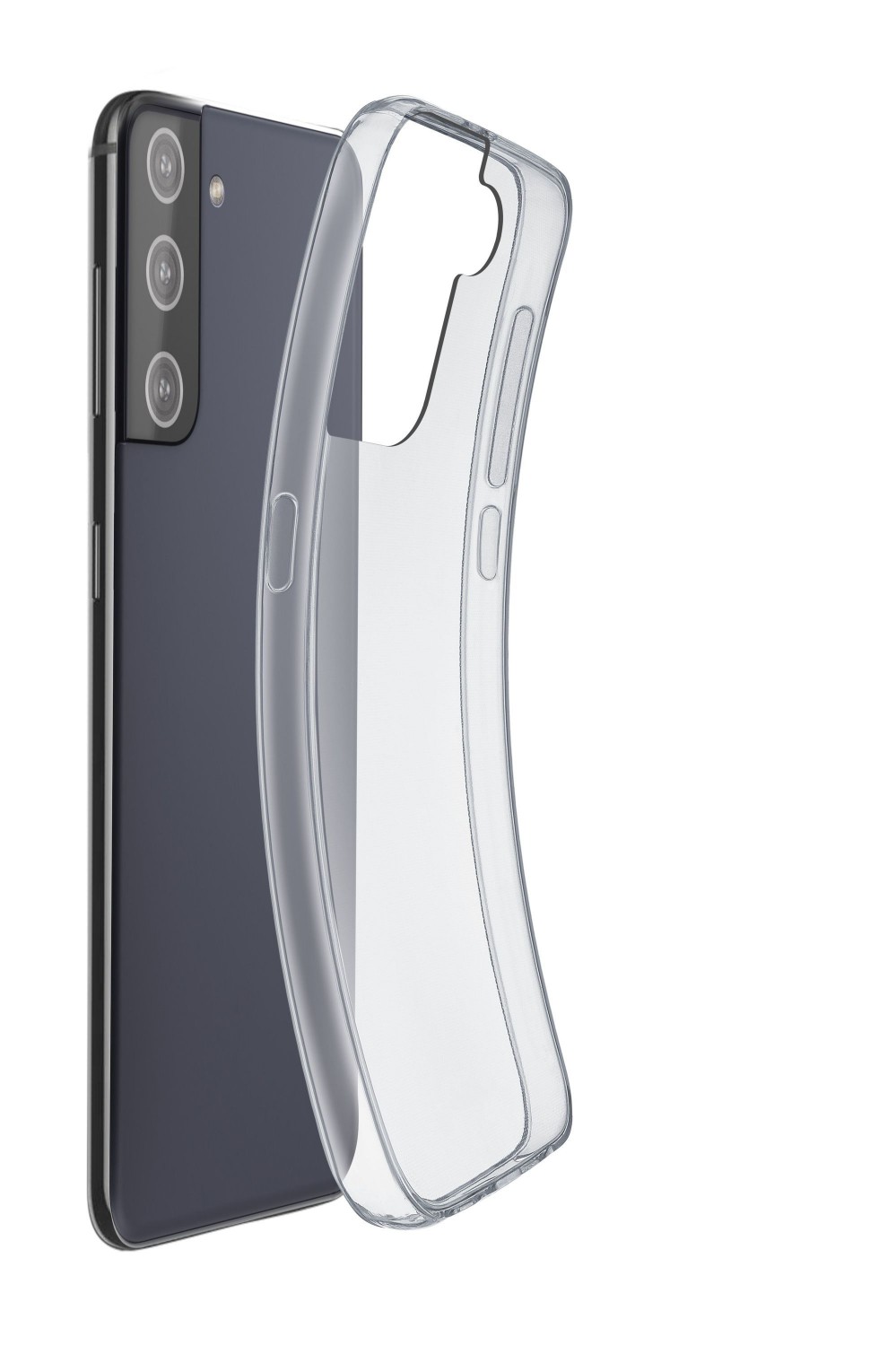 CellularLine Fine extratenký zadný kryt pre Samsung Galaxy S21 +, transparentné