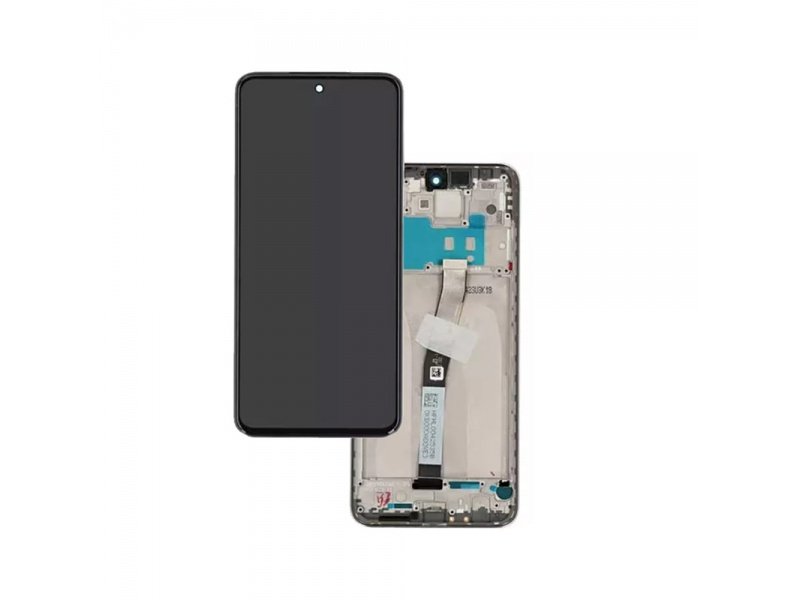 LCD + dotyk + rámček pre Xiaomi Redmi Note 9 Pro, blue (Service Pack)