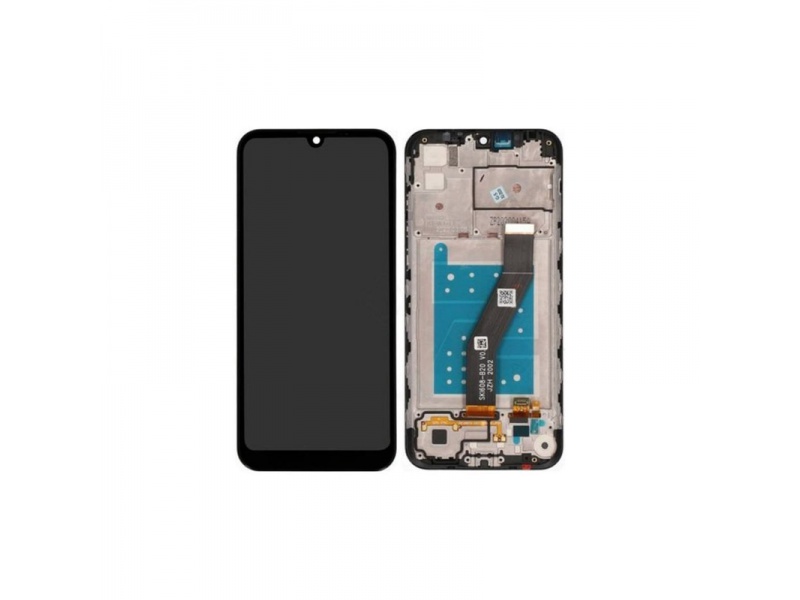LCD + dotyk + rámček pre Motorola Moto E6s, black (Service Pack)