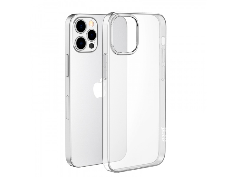 Silikonové pouzdro Hoco Light Series TPU Case pro Apple iPhone 12 Pro Max, transparentní