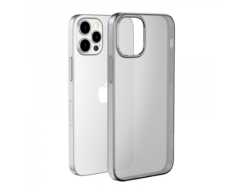 Silikonové pouzdro Hoco Light Series TPU Case pro Apple iPhone 12/12 Pro, černá