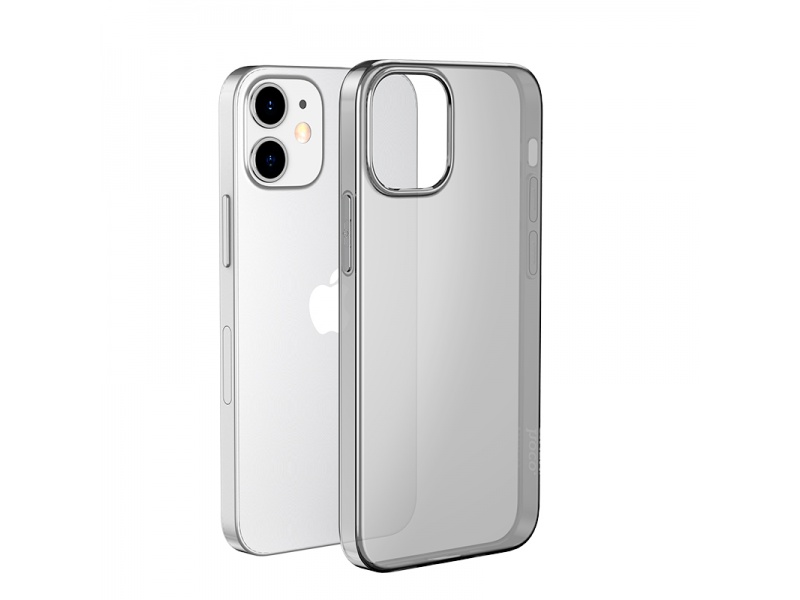 Silikonové pouzdro Hoco Light Series TPU Case pro Apple iPhone 12 Mini, černá