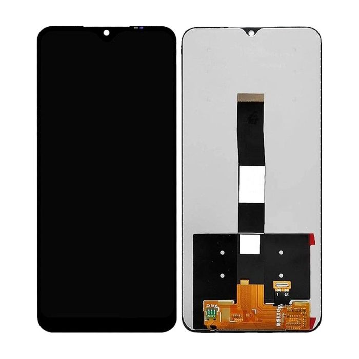 LCD + dotyk + přední kryt pro Xiaomi Redmi 9AT, black (Service Pack)