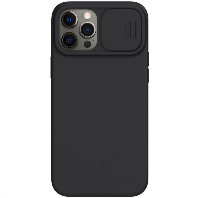 Silikonový kryt Nillkin CamShield Silky pro Apple iPhone 13 Pro, černá