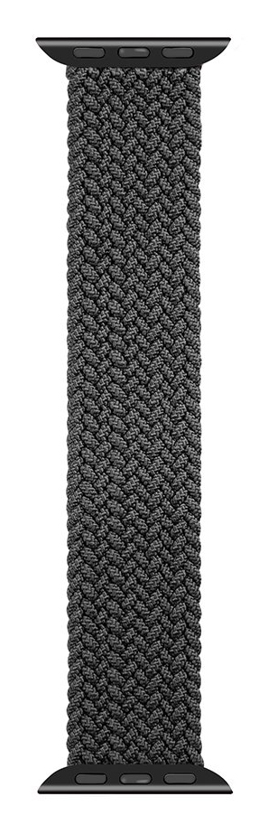 Pletený řemínek Tactical 774 M, Apple Watch 42mm/44mm, černá