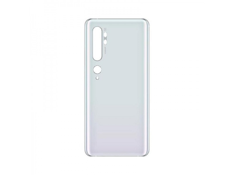 Zadný kryt batérie pre Xiaomi Mi Note 10, glacier white