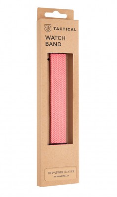 Pletený remienok Tactical 757 M, Apple Watch 38mm / 40mm, ružová