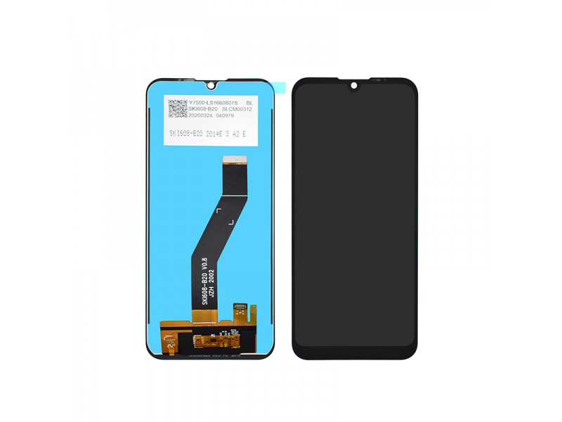 LCD + dotyková doska pre Motorola E6s, black (OEM)