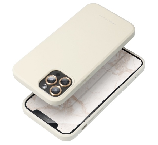 Zadný kryt Roar Space pre Samsung Galaxy S21, krémová