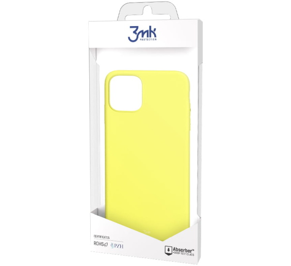 Ochranný kryt 3mk Matt Case pro Apple iPhone 13 Pro Max, žlutozelená