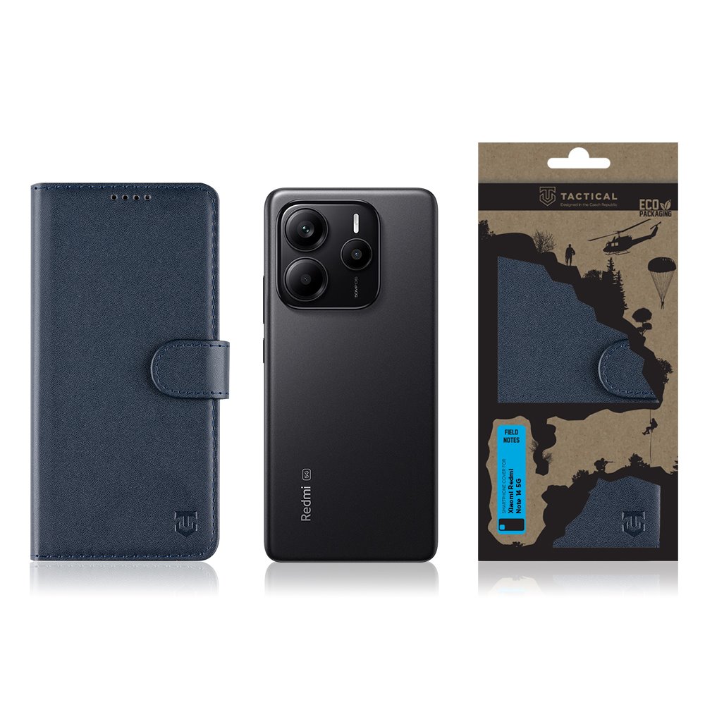 Flipové pouzdro Tactical Field Notes pro Apple iPhone 7/8/SE2020/SE2022, modrá