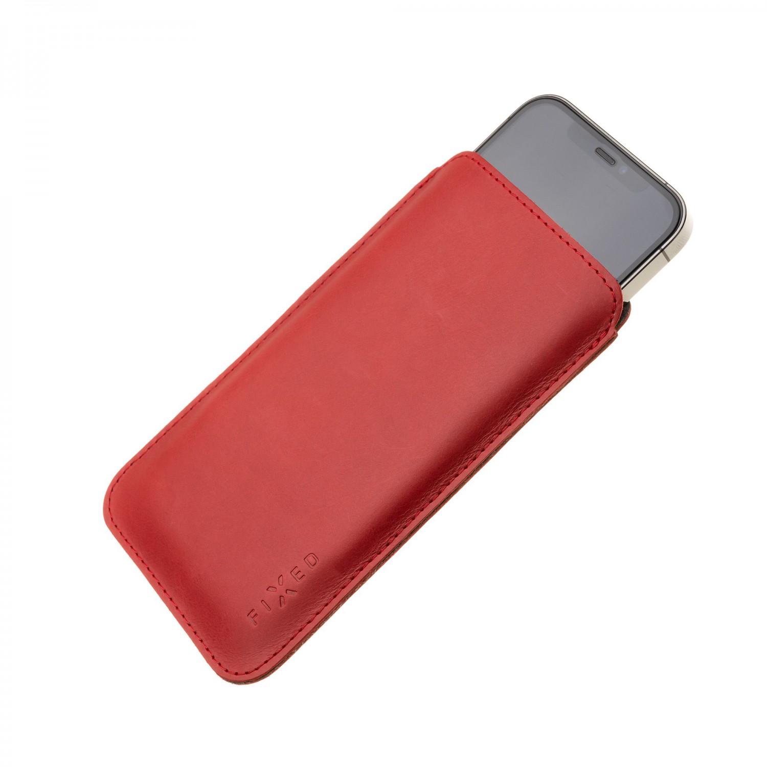 FIXED Slim pouzdro pro Apple iPhone 12 Pro Max/13 Pro Max, červená
