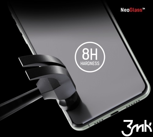 Hybridné sklo 3mk NeoGlass pre Samsung Galaxy A72, čierna