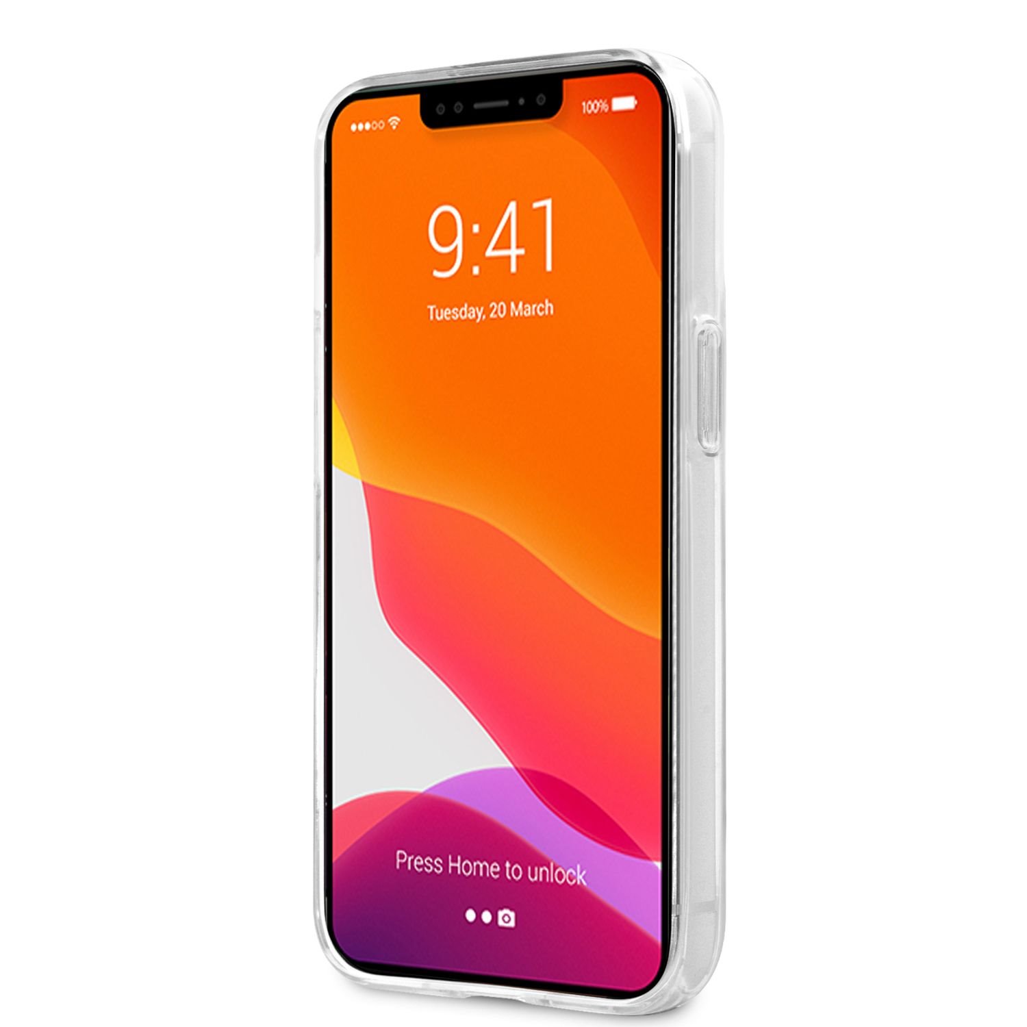 Zadní kryt Karl Lagerfeld PC/TPU Ikonik Karl and Choupette KLHCP13LCKTRP pro Apple iPhone 13 Pro, růžová