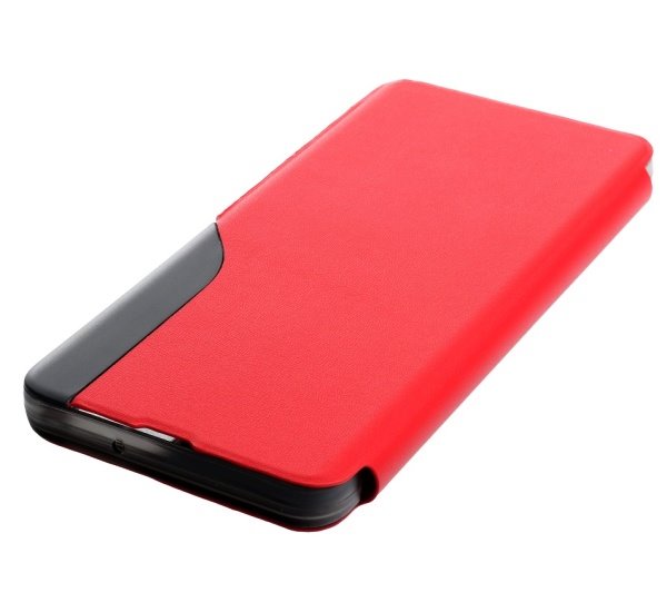 Flipové pouzdro SMART VIEW pro Samsung Galaxy A03s, červená