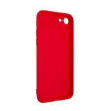 Zadní pogumovaný kryt FIXED Story pro Samsung Galaxy S21 FE, červená