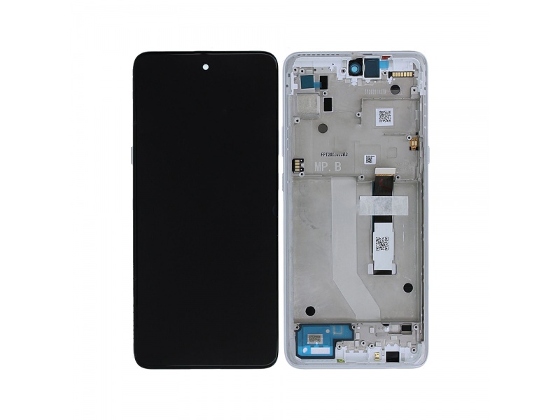 LCD + dotyk + rámček pre Motorola Moto G20, breeze blue (Service Pack)