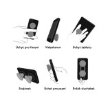 Držák na mobil PopSocket Mobile Phone Holder P008, bílá