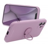 Zadní kryt Roar Amber pro Apple iPhone 12 Pro, fialová
