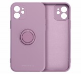 Zadní kryt Roar Amber pro Apple iPhone 12 Pro, fialová