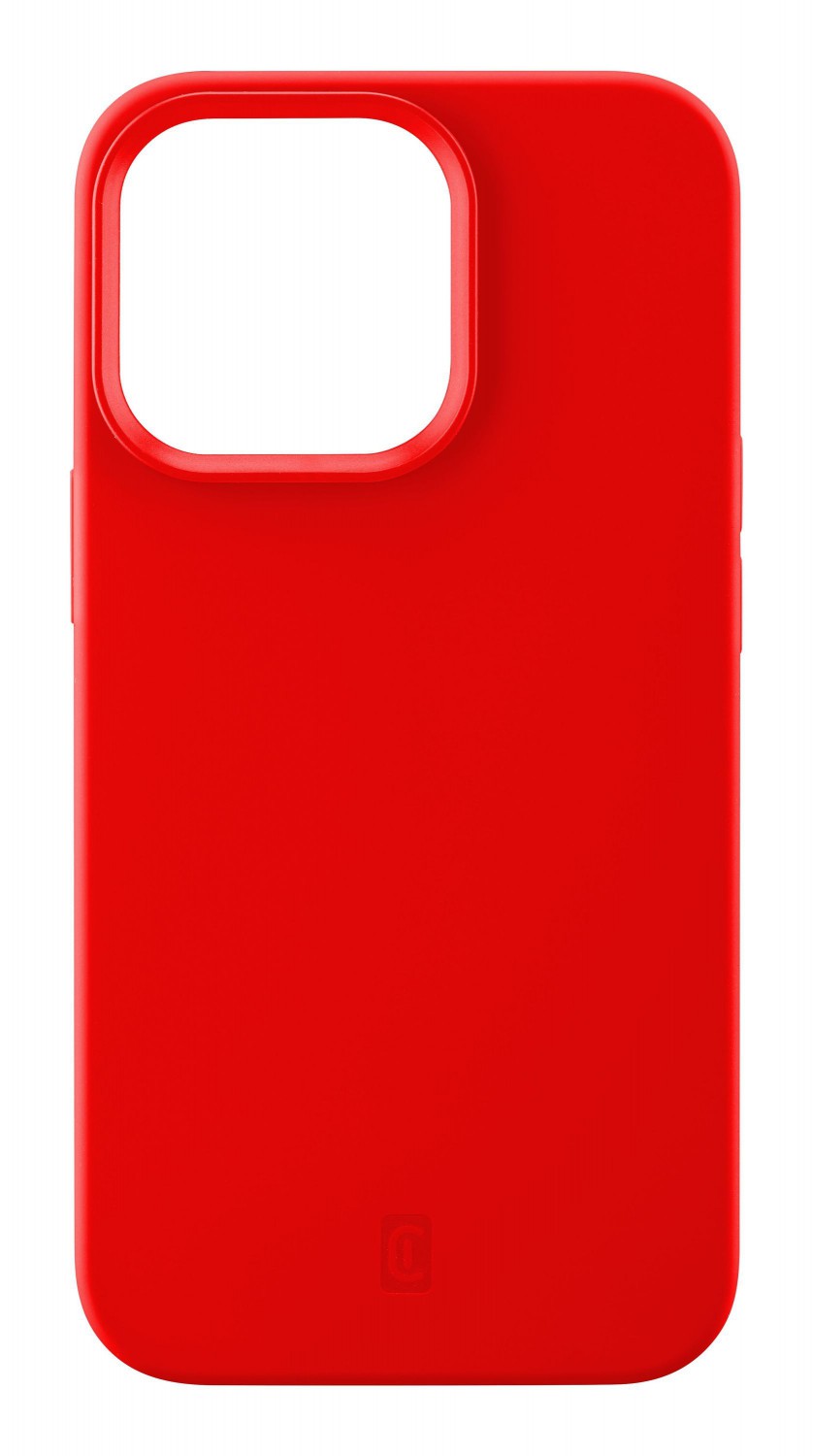 Silikonový kryt Cellularline Sensation pro Apple iPhone 13 Pro, červená