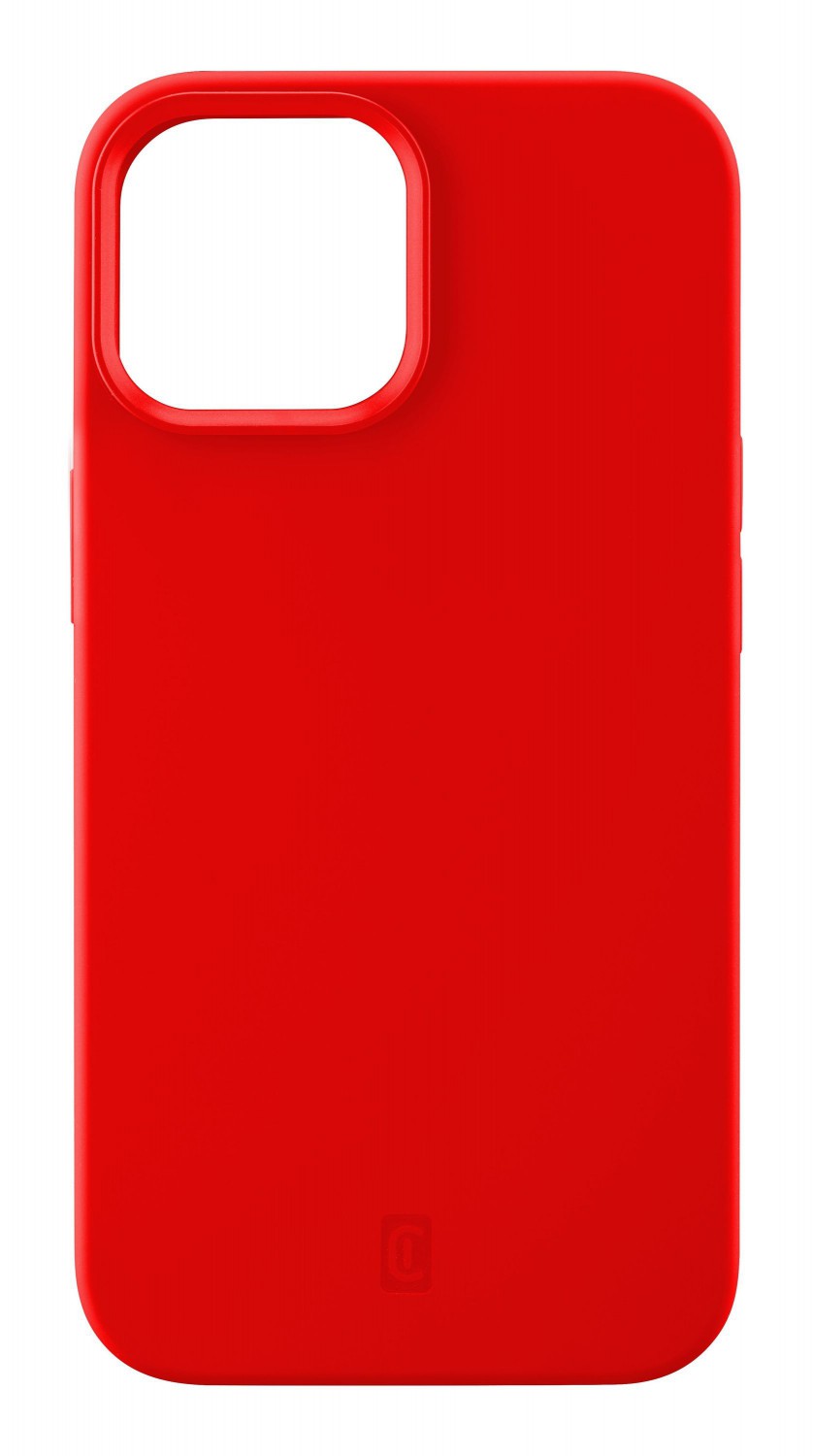 Silikonový kryt Cellularline Sensation pro Apple iPhone 13, červená