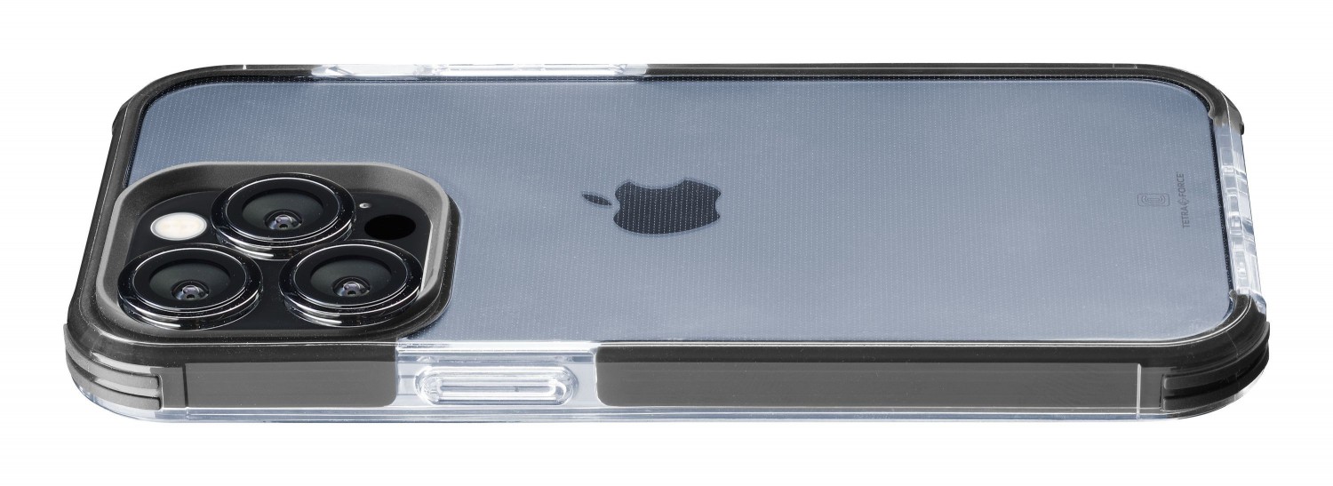 Cellularline Tetra Force Shock-Twist pouzdro pro Apple iPhone 13 Pro, transparentní